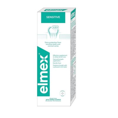 Elmex Sensitive Plus ústní voda 400ml