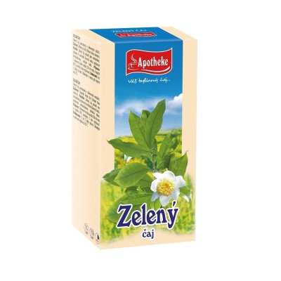 Apotheke Zelený čaj nálevové sáčky 20x1,5 g