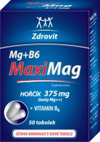 Zdrovit MaxiMag Hořčík 375 mg + B6 50 tobolek