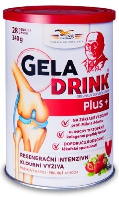 Orling Geladrink Plus jahoda 340 g