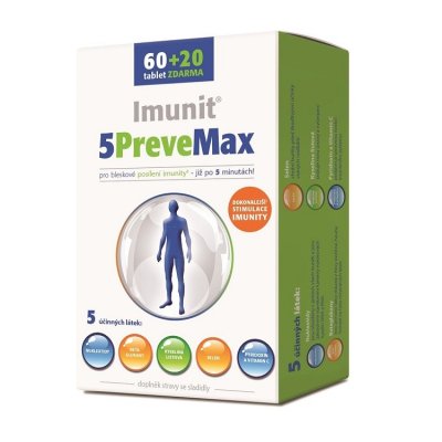 Imunit 5PreveMax nukleotidy + betaglukan 60+20 tablet