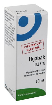 Hyabak 0,15% oční kapky 10 ml