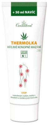 Cannaderm Thermolka hřejivé konopné mazání 250 ml