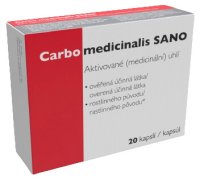 Carbo medicinalis SANO cps.20