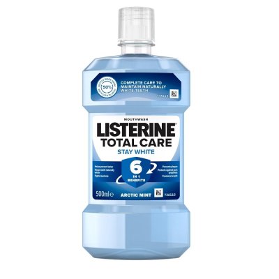 Listerine Stay White ústní voda 500 ml