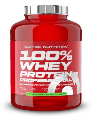 Scitec Nutrition 100% WP Professional 2350 g pistachio white chocolate