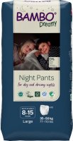 BAMBO DREAMY NIGHT PANTS 8-15 LET KALHOTKY ABSORPČNÍ NAVLÉKACÍ DĚTSKÉ, NOČNÍ, 8-15 L