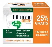 Bilomag FORTE+25% navíc 120 tobolek