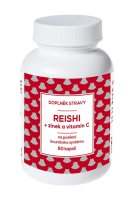 Naturvita REISHI + Zinek a vitamín C 60 kapslí Naturvita REISHI + Zinek a vitamín C 60 kapslí