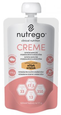 NUTREGO CREME S PŘÍCHUTÍ OŘÍŠEK POR SOL 12X175G