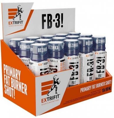 Extrifit FB-3! Fat Burner Shot 90ml elderberry