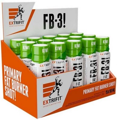 Extrifit FB-3! Fat Burner Shot 90ml kiwi