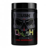 USN Qhush Black Pre - Workout 220g berry blaze