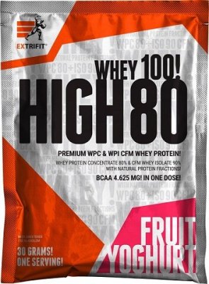 Extrifit High Whey 80 30 g fruit yoghurt