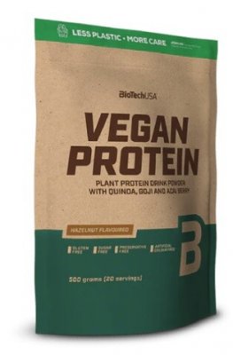 BioTech Vegan Protein 500 g hazelnut