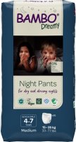 Bambo Dreamy Night Pants Unisex plenkové kalhotky 15-35kg, 4-7let, 10ks