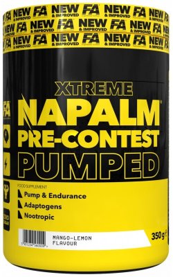 Fitness Authority Napalm Pre-Contest Pumped 350 g mango lemon