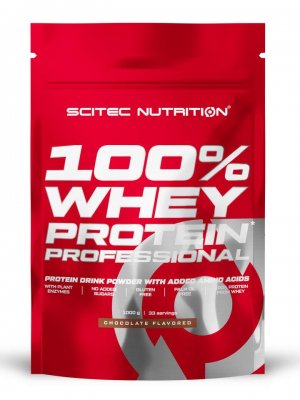 Scitec Nutrition 100% Whey Protein Professional 1000 g chocolate