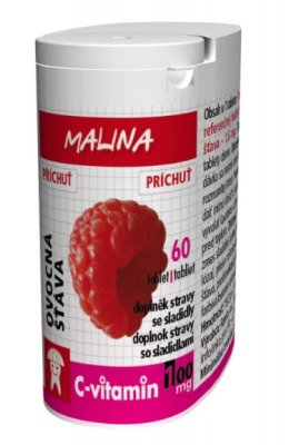 Rapeto C-Vitamin 100 mg malina se sukralózou 60 tablet