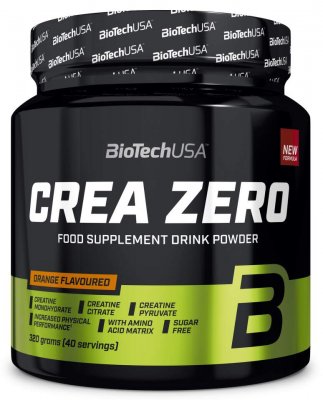 BioTech Crea Zero 320 g orange