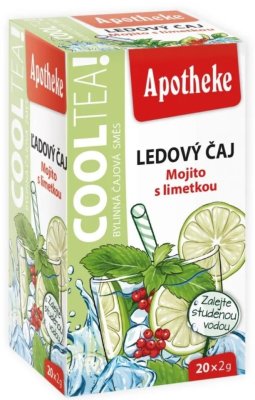 Apotheke CoolTea Mojito s limetkou porcovaný čaj 20x2 g