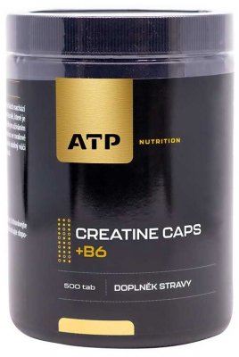 ATP Nutrition Creatine Caps + B6 500 tob