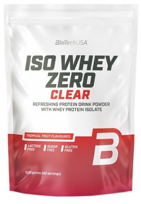 BioTech Iso Whey Zero Clear 1000 g tropical fruit