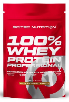 Scitec Nutrition 100% Whey Protein Professional 1000 g chocolate hazelnut