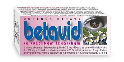 BETAVID se světlíkem lékařským 60 tablet