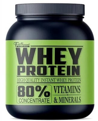 FitBoom Whey Protein 80 % 2250 g pistácie