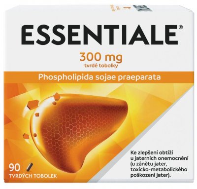 ESSENTIALE 300MG CPS DUR 90