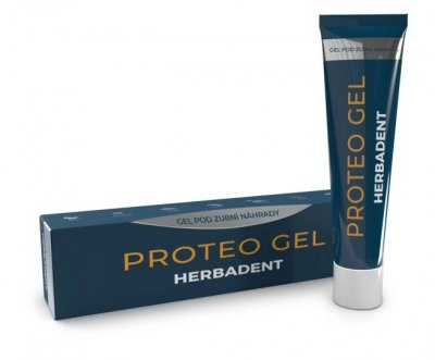 HERBADENT PROTEO GEL pod zubní náhrady 40g