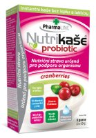 Nutrikaše probiotic cranberries 3x60 g