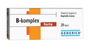 Generica B-komplex forte 20 tablet