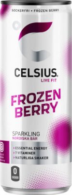 Celsius Energy Drink 355ml frozen berry