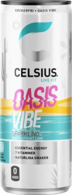 Celsius Energy Drink 355ml Oasis Vibe limeta-kaktus