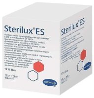 GÁZA SKLÁDANÁ KOMPRESY NESTERILNÍ STERILUX ES 10X10CM,8 VRSTEV,100KS GÁZA SKLÁDANÁ KOMPRESY NESTERILNÍ STERILUX ES 10X10CM,8 VRSTEV,100KS