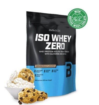 BioTech Iso Whey Zero 500 g cookies cream