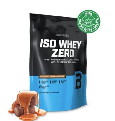 BioTech Iso Whey Zero 500 g chocolate toffee