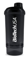 BioTech Šejkr 500 ml + 150 black smoked