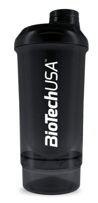 BioTech Šejkr 500 ml + 150 black smoked