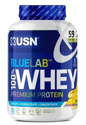 USN BlueLab 100% Whey Protein Premium 908 g banán