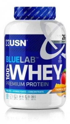 USN BlueLab 100% Whey Protein Premium 908 g tropical smootie