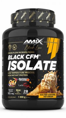 Amix Black Line Black CFM Isolate 1000 g salted caramel ice cream