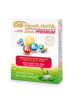 GS Vápník Hořčík Zinek PREMIUM 30 tablet