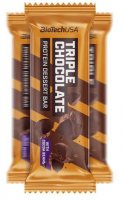 BioTech Protein Dessert Bar 50 g triple chocolate