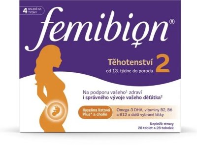 Femibion 2 Těhotenství tbl.28 + tob.28