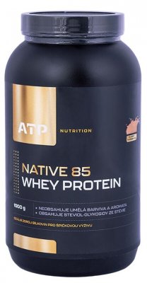 ATP Nutrition Native 85 Whey Protein 1000 g slaný karamel