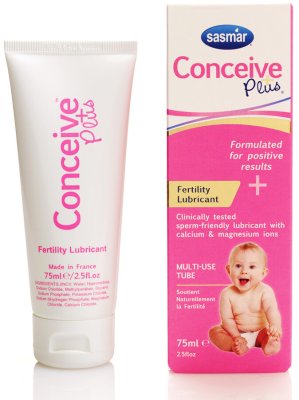 Sasmar Conceive Plus gel pro podporu početí 75 ml