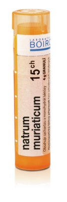 Boiron NATRUM MURIATICUM CH15 granule 4 g